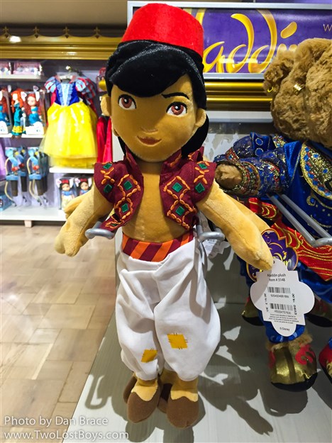 aladdin plush disney store