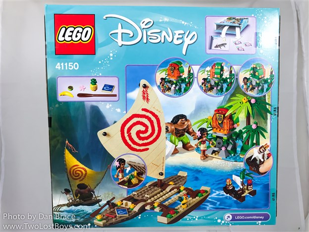 Disney Moana Lego Vaiana Oceana Voyage Building Review 41150 