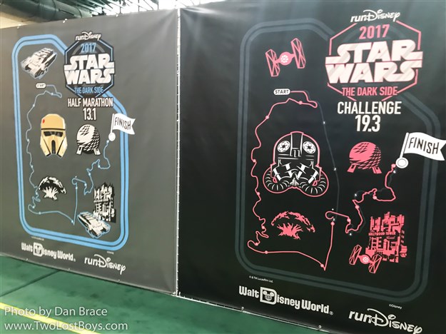 Disney Drink Glass Tumbler - Star Wars Half Marathon 2017